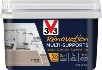 RENO MULTI SUPPORTS POT 0,5 L CHANVRE